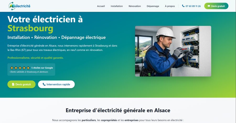 Site AB Électricité 67
