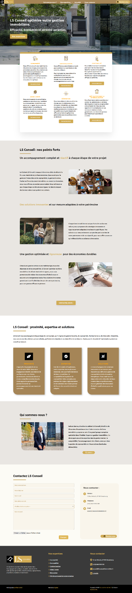 Aperçu LS Conseil Immobilier
